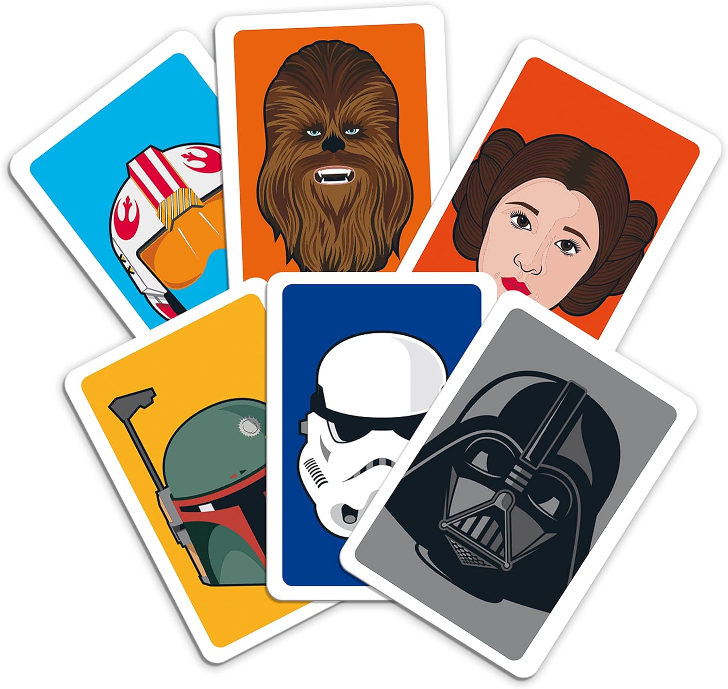 Top Trumps Match Star Wars The Crazy Cube Game, Play with 15 of Your Favourite Characters from Kylo Ren, Boba Fett, Chewbacca, Darth Maul and Stormtroopers, Gift and Toy for Ages 4 Plus