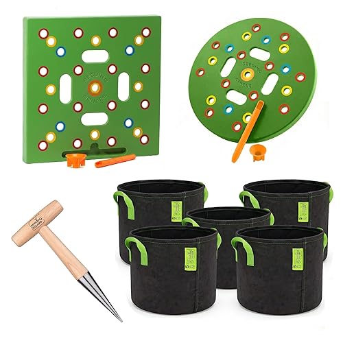 Seeding Square + Seeding Circle + Pokey Planter + 5