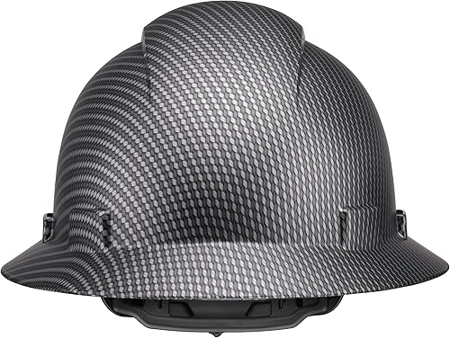 Miniatura 9 de Casco de seguridad con diseño de fibra de carbono y ala completa Pyramex, ajustable, tienda Acerpal