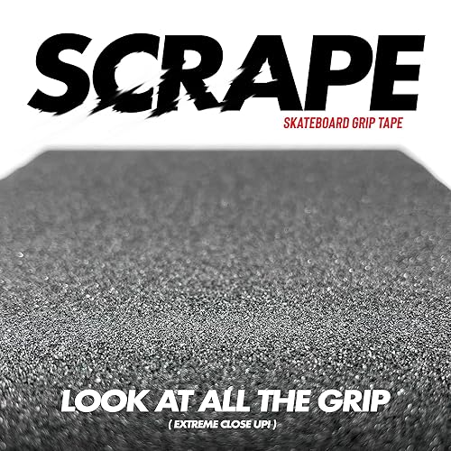 Miniatura 2 de Cinta de raspado para patineta de 9 x 33 pulgadas (rosa neón, estándar 9 x 33)