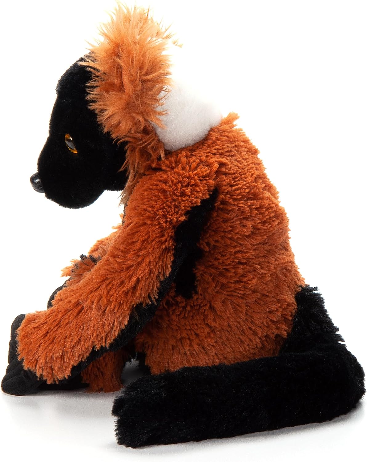 The Petting Zoo Red Ruffed Lemur Stuffed Animal, Gifts for Kids, Wild Onez Zoo Animals, Red Ruffed Lemur Plush Toy 12 inches
