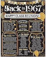 Vista 204 de Lone Star Art 66ª Reunión de Graduados (Sesenta y seis) Decoración en Oro - Recordando El Año - Clase de 1959 - Póster Sin Marco de 11x14 - Globos