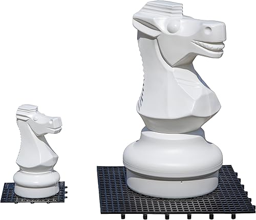 Miniatura 5 de rolly toys Tablero de juego de ajedrez y damas gigante/de gran tamaño