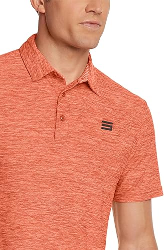 Miniatura 3 de Three Sixty Six - Camisas de golf para hombres, estilo Polo, manga corta, con tecnología Dry-Fit, deportivas y casuales, con cuello