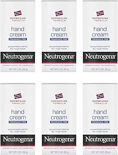 Neutrogena Norwegian Formula Moisturizing Hand Cream Formulated with Glycerin for Dry, Rough Hands, Fragrance-Free Intensi...