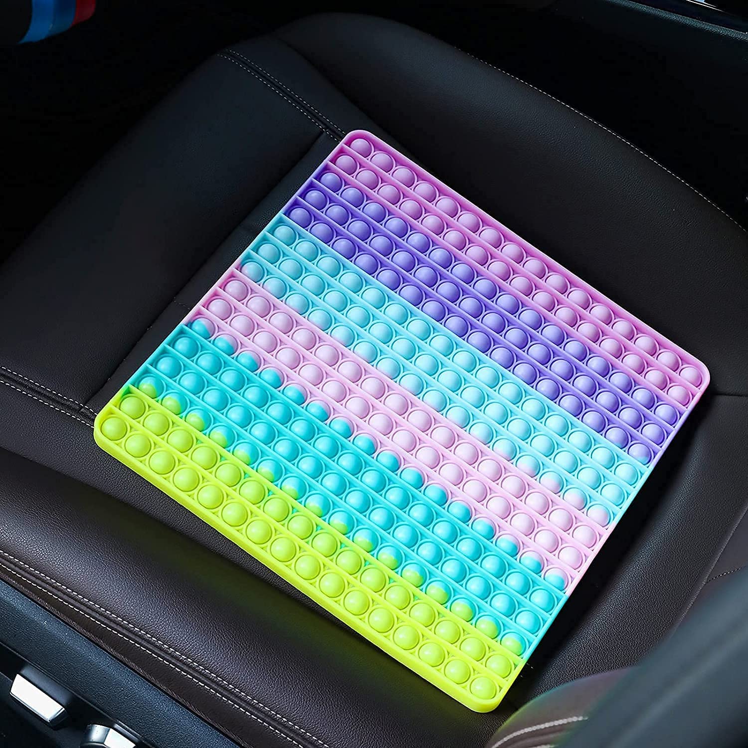 ZLYMO pop it Game Board (with 4 dice) for Two Players, pop Game for Kids, pop it dice Game, Big pop it Fidget Toy Game, Fidget Toys pop it Big Size | Game pop its Fidget Toys Big(4 Playr Game)