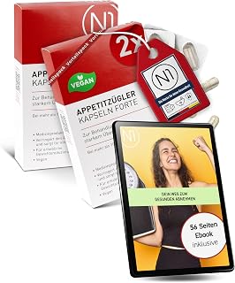 N1 Appetitzügler FORTE 84 Kapseln - Medizinprodukt zum Abnehmen