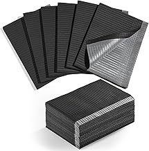 BendJoy®25Pcs Disposable Nail Art Table Mat, 3 Ply Waterproof | Foldable Nail Art Paper Sheets for Salon, Manicure, Tattoo Dental Clinic, 45cm x 32cm