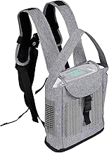 Nogsay Sac à dos portable de concentrateur d'oxygène de compatible avec Inogen one G3 G5,Rove 6,sac en filet de transport de machine à oxygène ultra-léger pour les voyages en plein(Sac Seulement)