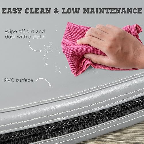 Miniatura 6 de Soozier Alfombrilla de baile portátil plegable redonda de 2 pulgadas de alto x 5 pies de ancho