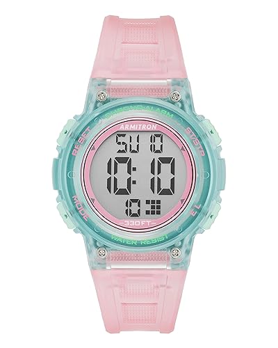 Women's Digital Chronograph Resin Strap Watch