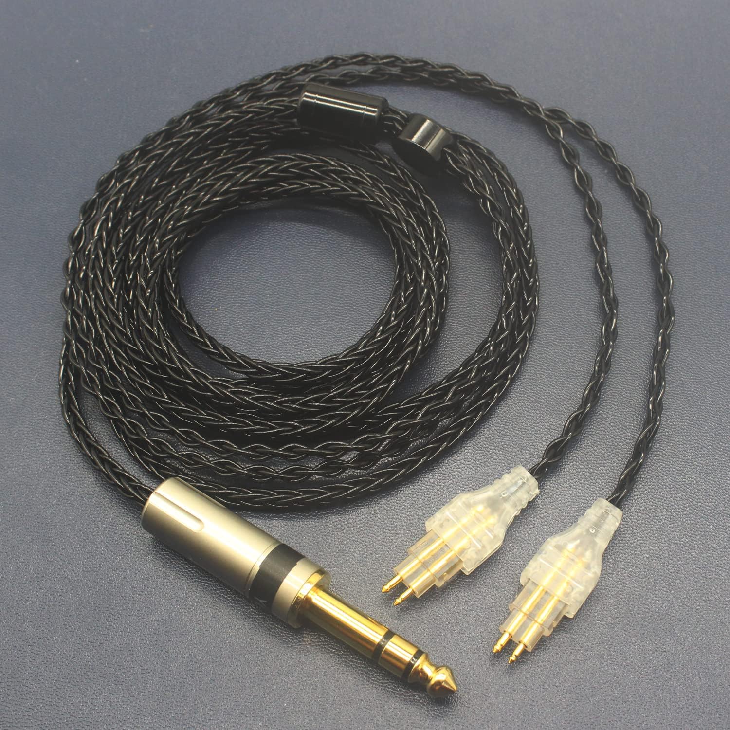 Youkamoo 6.35mm 交換用アップグレードケーブル ゼンハイザー HD580 HD600 HD650 HD660S HD5