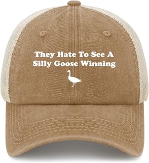 They Hate to See A Silly Geese Winning Snapback Hat Men Breathable Youthr Trucker Caps
