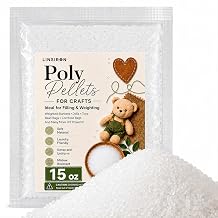 15 oz Plastic Poly Pellets Weighted Stuffing Beads for Stuffed Animal