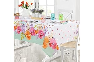 Newbridge Fabric 52" x 52" Bunny Easter Tablecloth