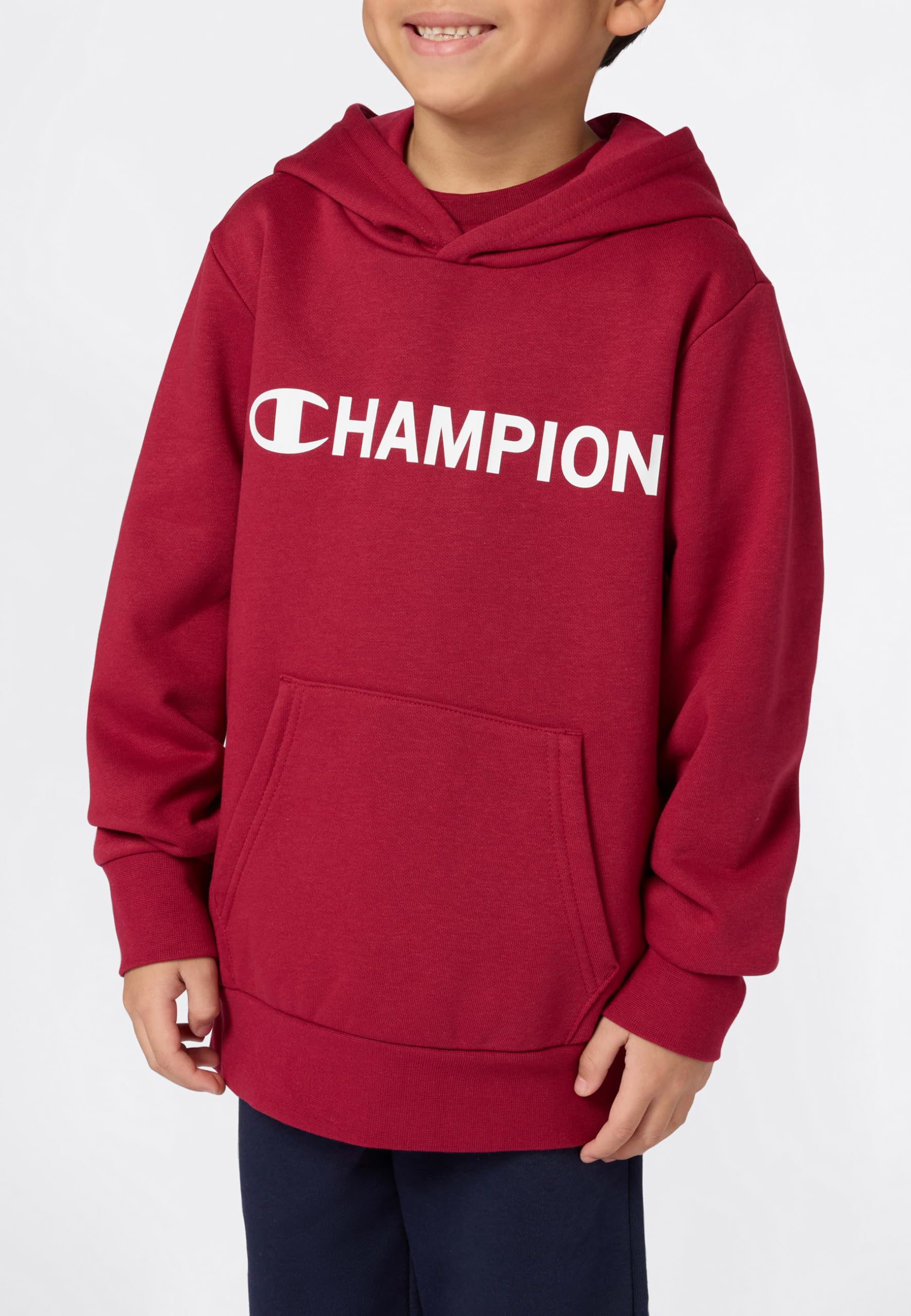 Image secondaire de Sweat à Capuche Rouge Champion Legacy pour Garçon XXL