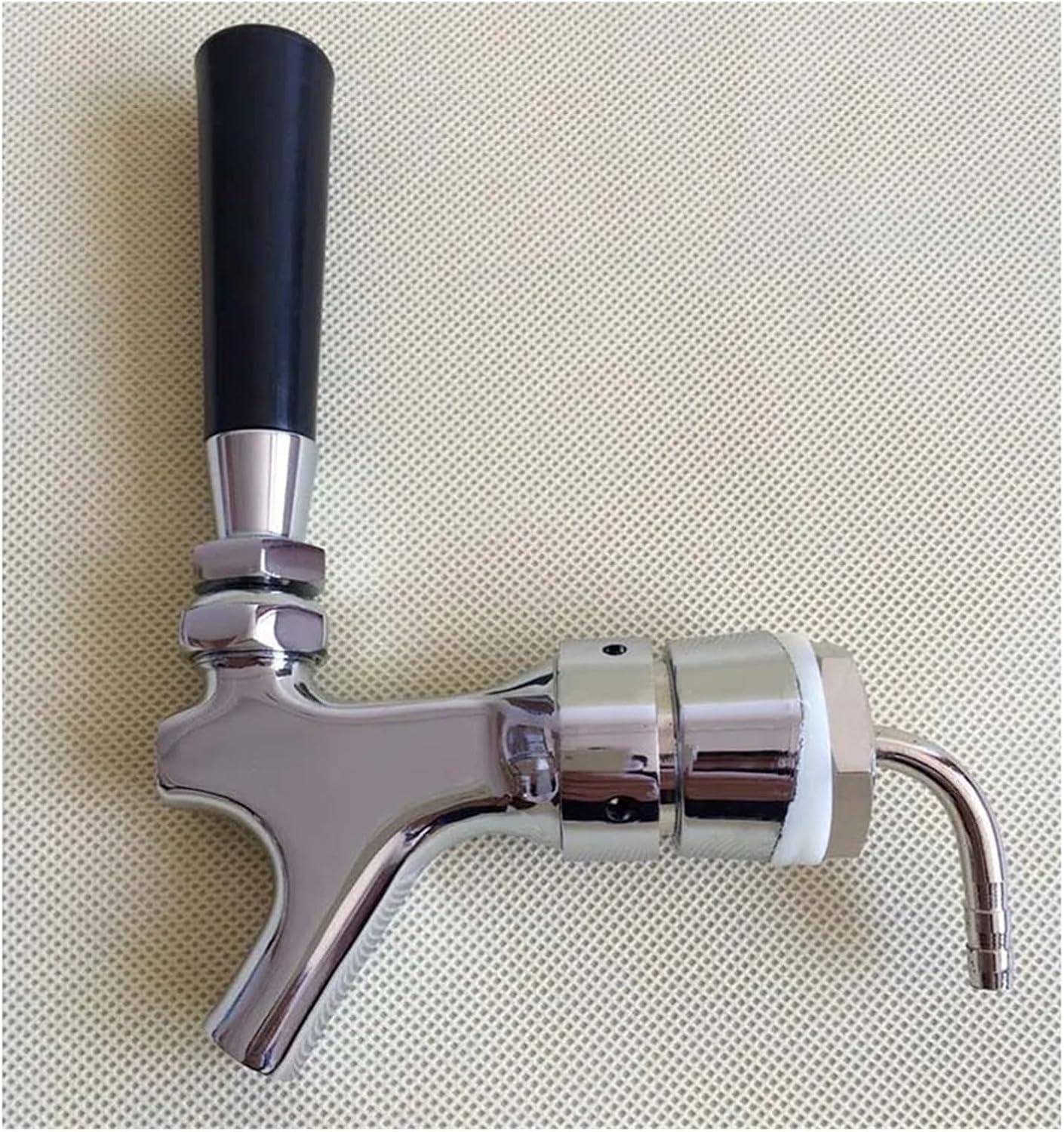 WHYLE Home & Brewing One Way Beer Tower with Beer Faucet, Single Beer tap Tower for Dispenser Draft Beer for bar or Homebrew Brewing Accessories