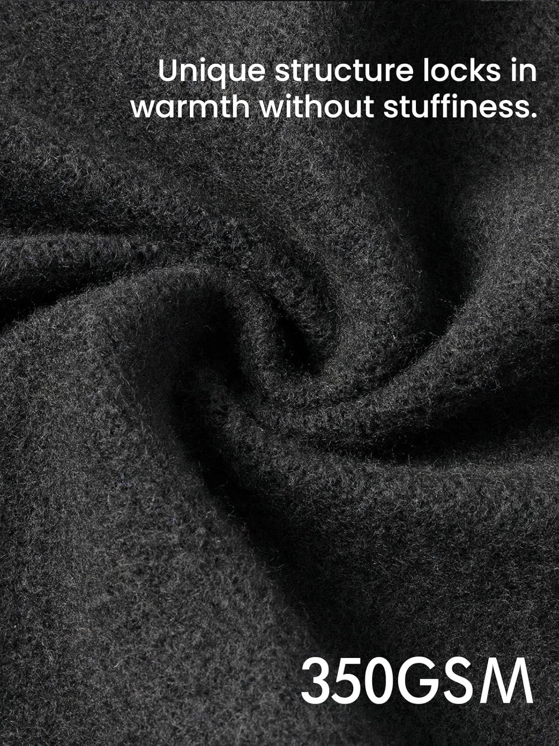 Two-Way Zip Up Sweatshirt Mock Neck Heavyweight Fleece 12.3 oz. Cotton Blend Zipper Jacket for Men Women Unisex