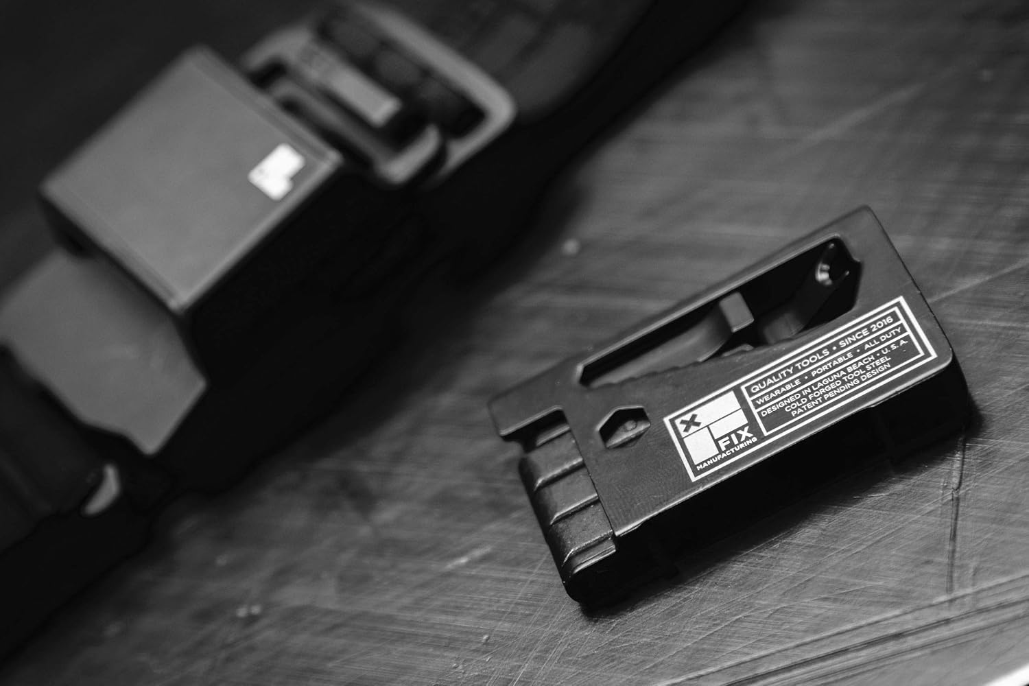 ROUNDHOUSE TOOL™ Tough Compact MultiTool for Everyday Carry Household Use + Snowboards + EDC, Slim and Pocket Friendly