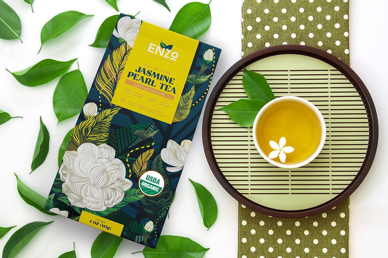 Enzo Organic Jasmine Pearls