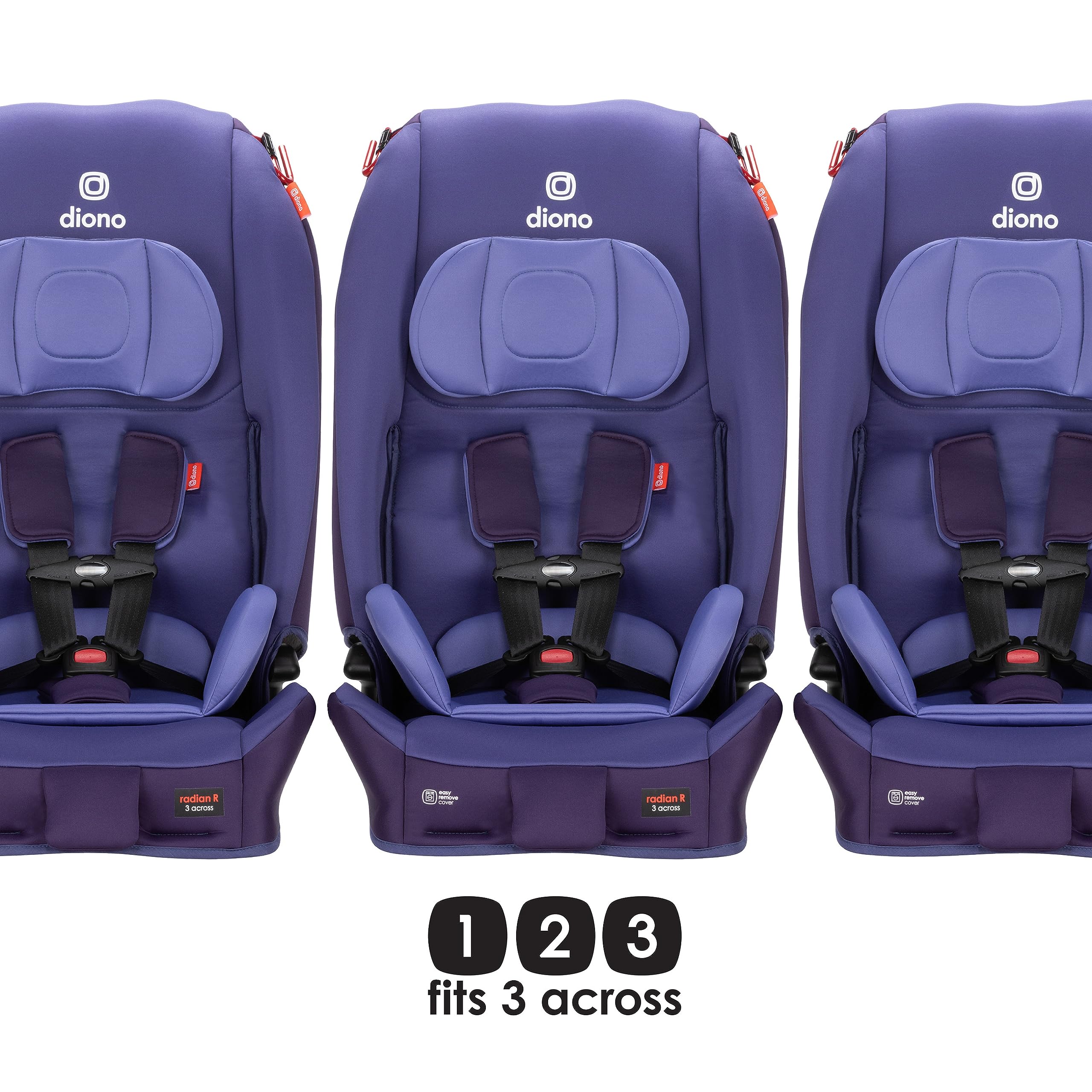 Silla Carro Reclinable Niños De 1- 10 Años Diono Radian 3