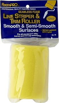 Foampro 45 Foam Paint Roller, 4"" x 1/2"