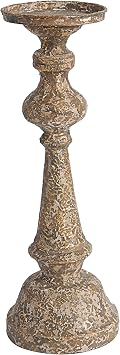 A&B Home Ada Rustic Candle Holder, 6 X 17.5-Inch