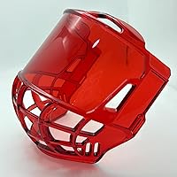 Vista 16 de GY Casco de Hockey Completo con Visera para Adultos y Jóvenes, Protector Facial Anti-Rasguños/Anti-Empañamiento/Certificado CE