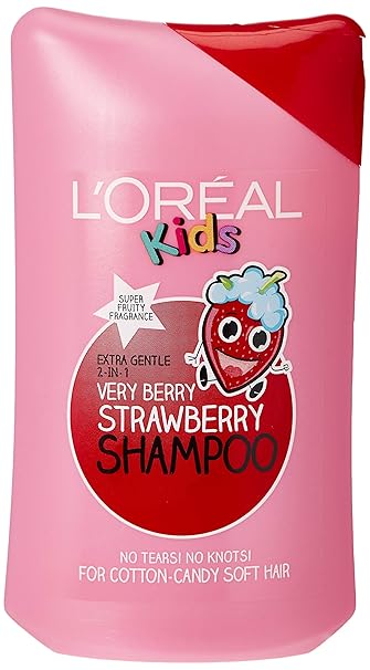 LOreal Kids Very Berry Strawberry Shampoo, 250ml