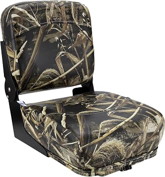 DeckMate Camo 12 Hinge Mount Boat Seat