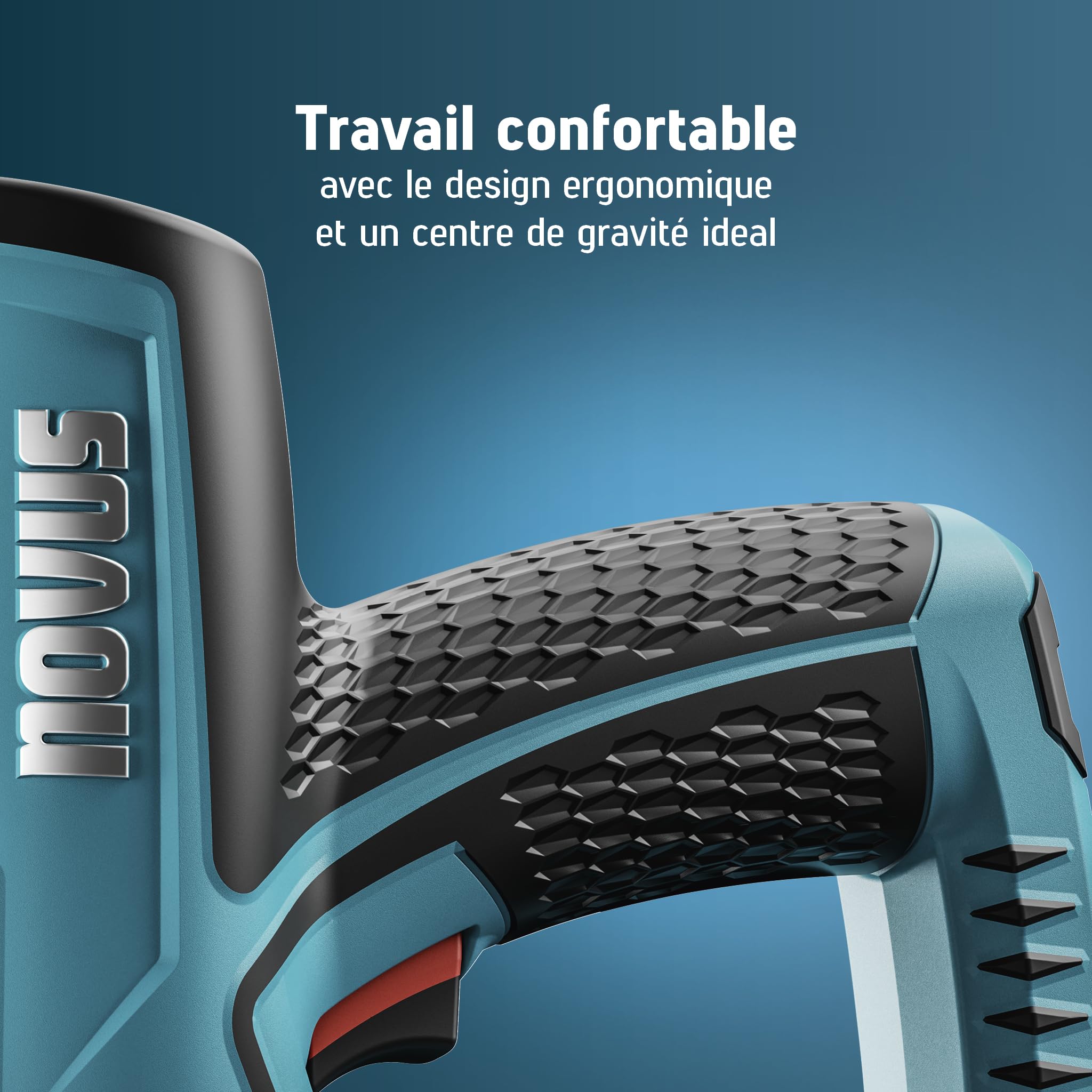 NOVUS TOOLS Agrafeuse électrique J-150 Kit avec 1800 agrafes | Agrafeuse et cloueuse pour agrafes en fil fin 6-14 mm et clous 16 mm │ Avec réglage électrique de la puissance de frappe