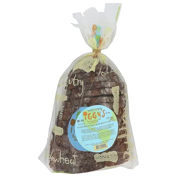 Iggys Bakery Whole Wheat Sliced Loaf, 22 OZ 1