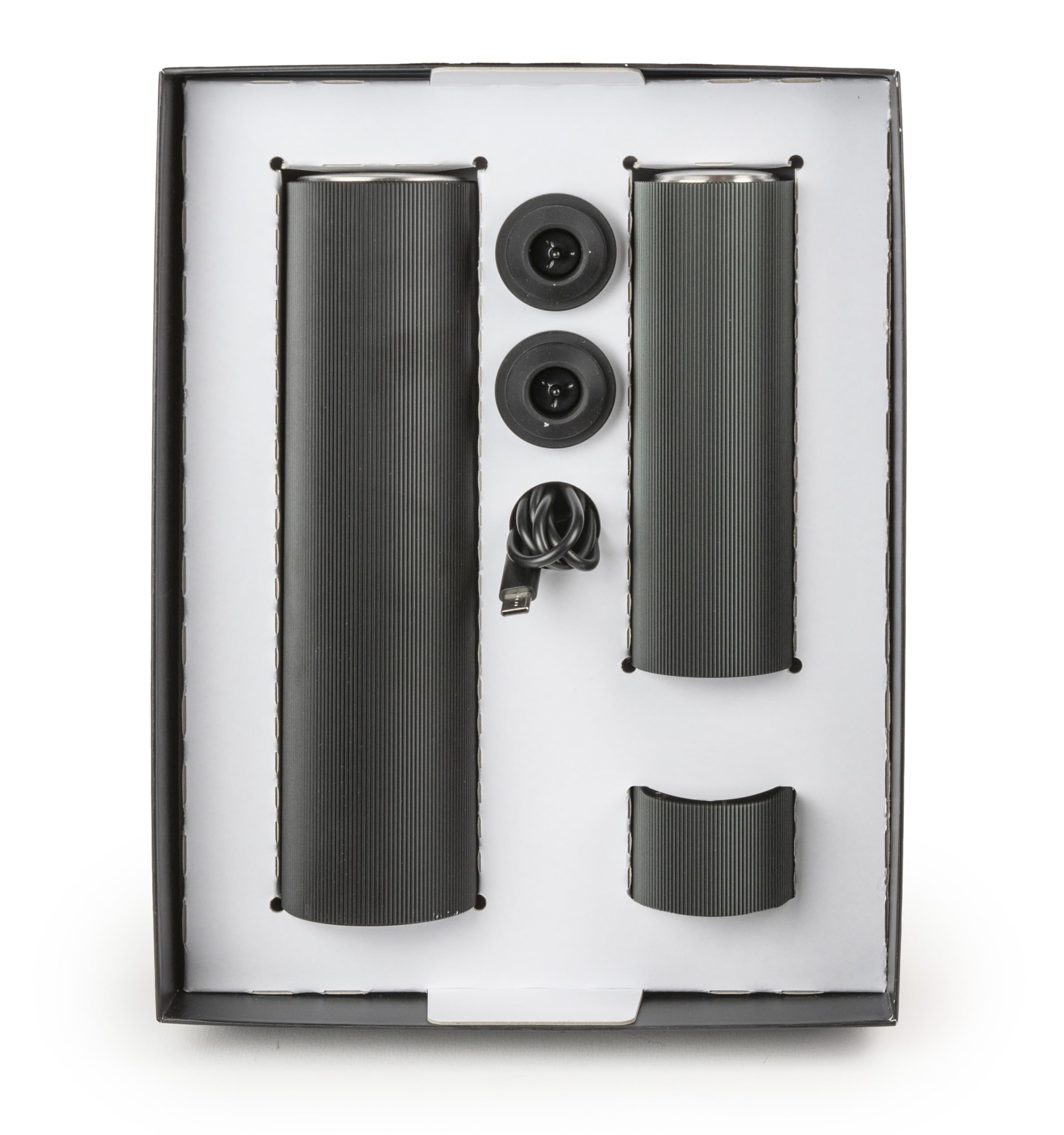 PEUGEOT - Geschenkset Korkenzieher Line Reverse + Vakuumpumpe Preserve - Elektrisch, 100% automatisch - Lange Akkulaufzeit - Schnelle Aufladung - Geschenkidee für Weinliebhaber - Mattschwarz