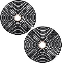 1 x Black Butyl Tape 3 mm x 8 m Waterproof Butyl Tape for Gluing and Sealing Car Taillights, Headlights, Windows and Sewer Hole Covers (1, 3 mm)