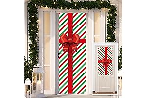Merriment-Inducing Doorway Adornment for Festive Christmas Cheer