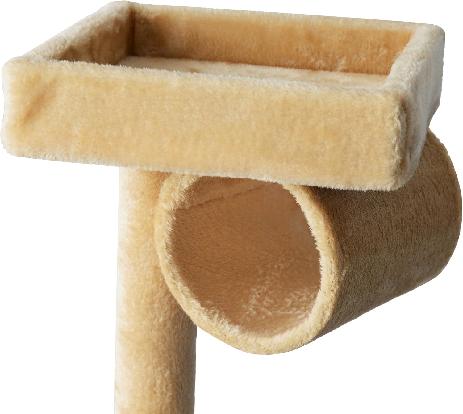 Close-up of the top perch with an integrated tunnel