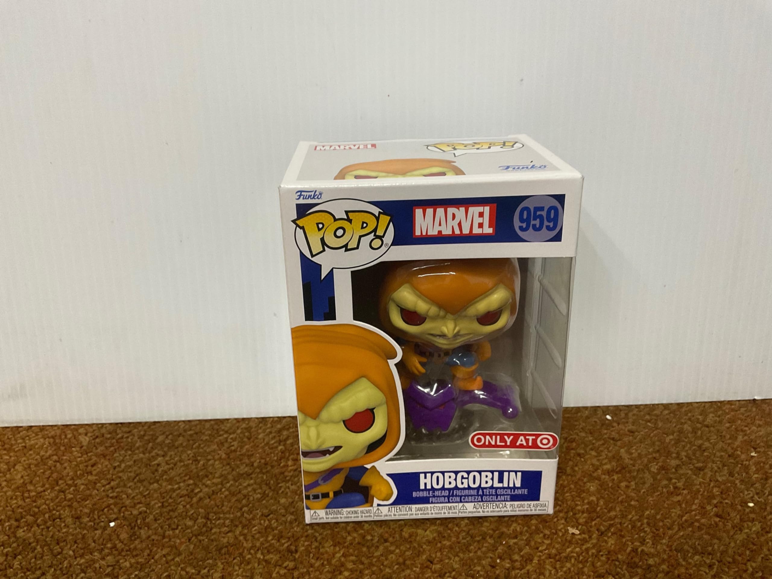 Funko Pop Marvel: Animated Spiderman Hobgoblinexc, Action Figure 58867, Multi Color