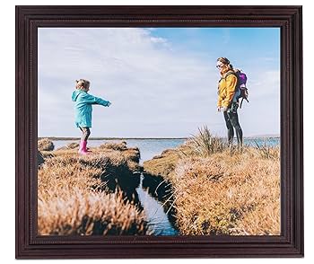 Amazon.co.jp: ピクチャーフレーム Dark Cherry Stain。。幅1.25