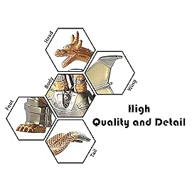 TwCare Godzilla vs. Mecha King Ghidorah, 2021 Movie Series Movable Joints King of The Monsters Action Figures Birthday Kid Gift, Carry Bag