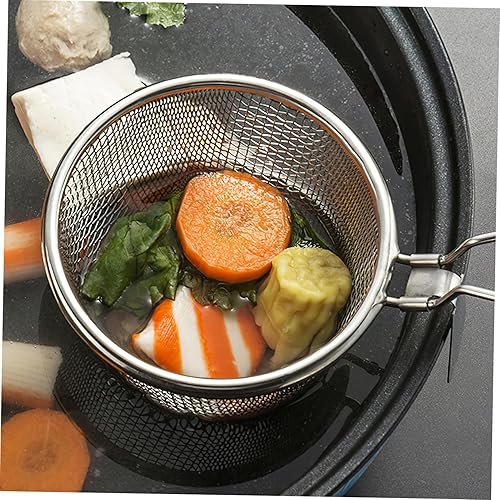 Miniatura 6 de Housoutil Pasta Hervir Cestas CESTA DE ESPAGHETTI Cuando recoges alimentos, es fácil dejar que el líquido se agote. Separación rápida de aceite