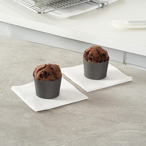 Miniatura 22 de Restaurantware Panificio Premium - Taza de papel Kraft de 10 onzas para hornear, tazas de papel para hornear, perfectas para magdalenas, cupcakes