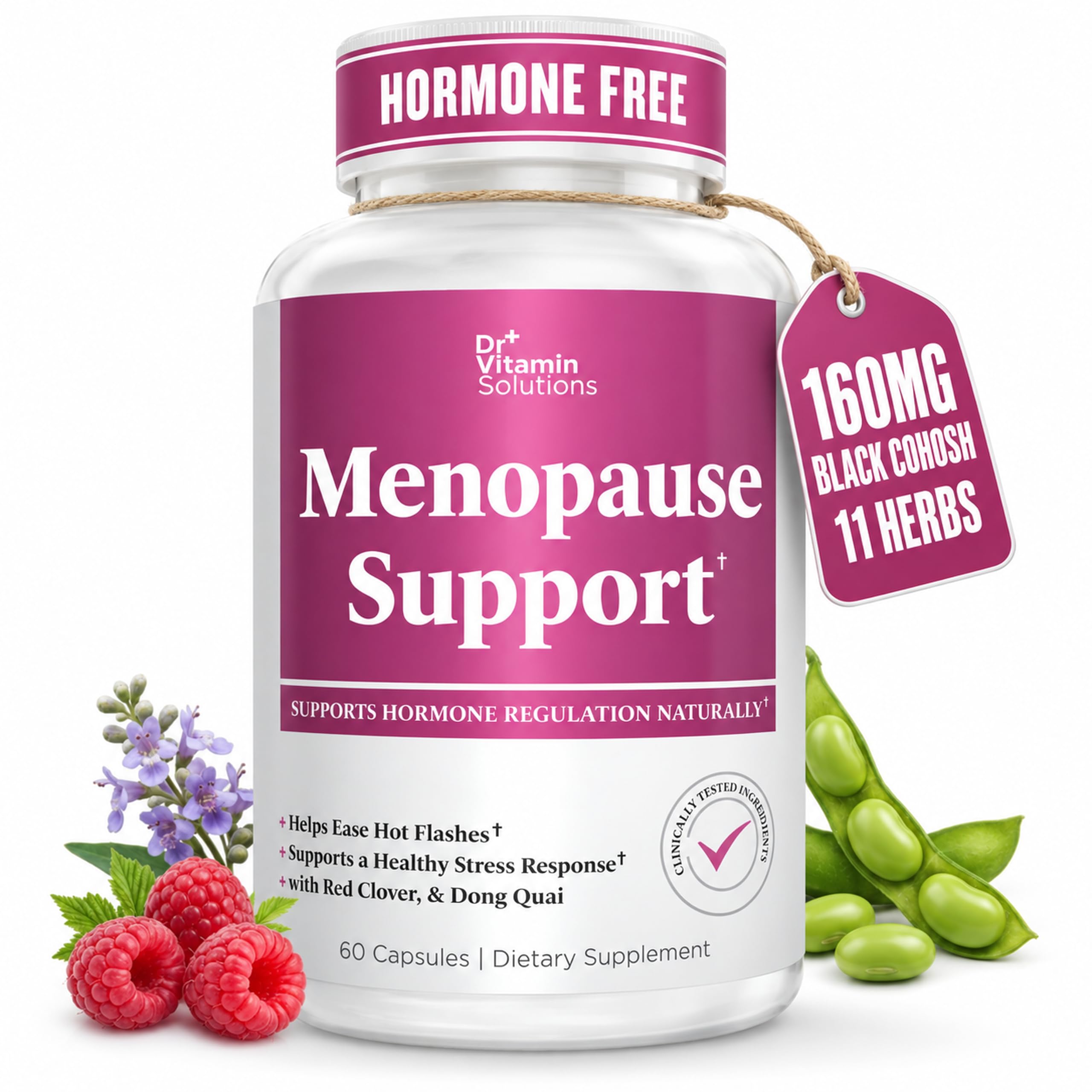 Menopause & Perimenopause Supplements for Women - Hot Flashes Relief