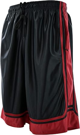 ChoiceApparel Mens Gym Training Basketball Shorts with Zippered Pockets