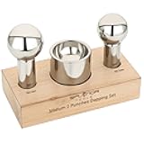 Steel Dapping Block and Dapping Punch Set - for Jewelry Making - Metal Forming Die - Shaping Doming Tools