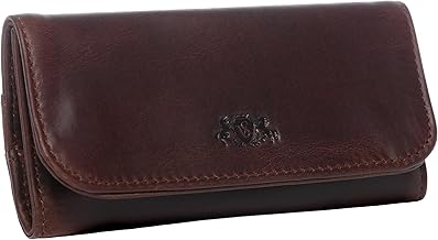SID & VAIN Tony Genuine Leather Tobacco Pouch for Men and Women Tobacco Pouch Brown