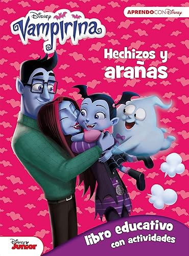 Vampirina. Hechizos y arañas. Libro educativo con actividades (Disney. Actividades) (Aprendo con Disney)