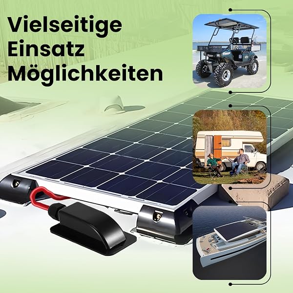 Offgridtec Roof 1 Compartment Black for Motorhome Caravan Boat Solar Cable Grommet ABS 1 Piece 006425 - 5
