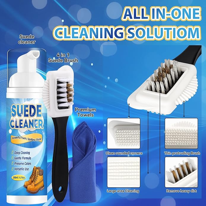 Kit Limpiador de Calzado Bondtech para Gamuza y Nubuck 200ml miniatura 3