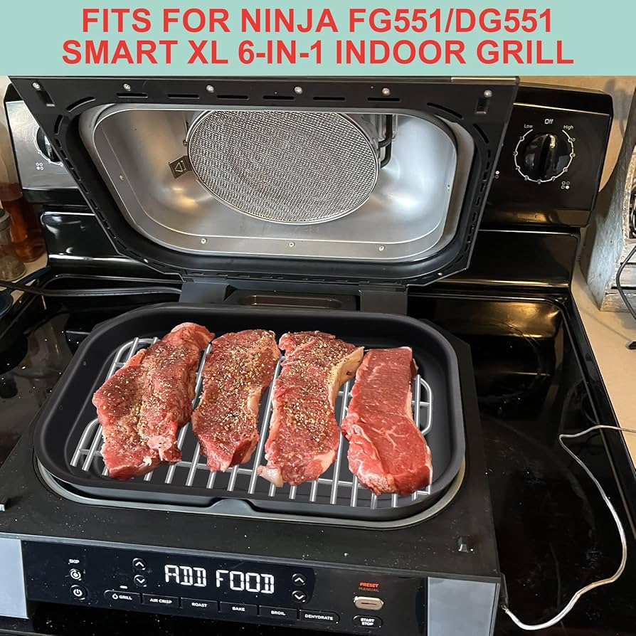 Amazon.com: FG551 Griddle Pan & Roast Rack for Ninja FG551/DG551
