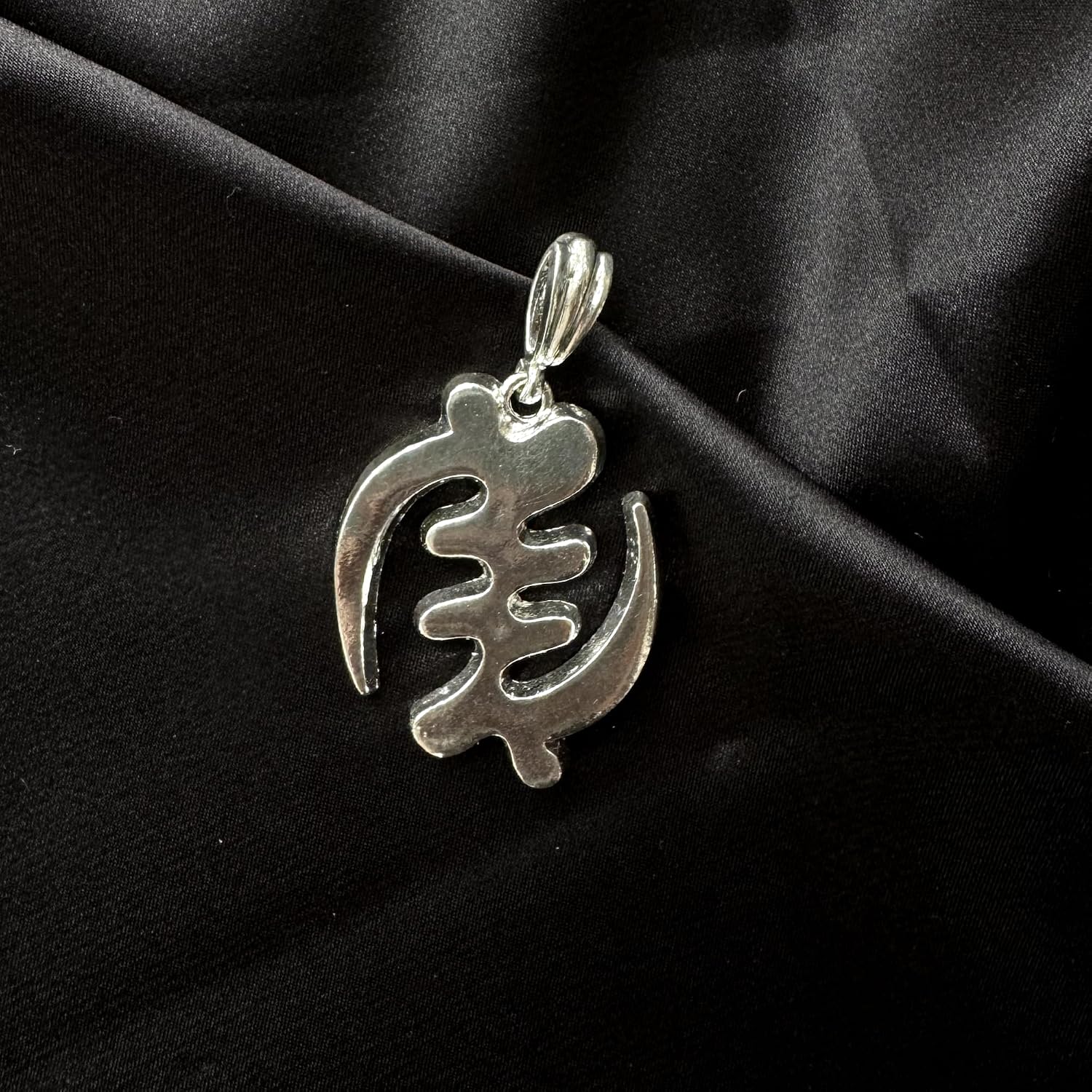 Better Jewelry, Large Gye Nyame .925 Sterling Silver Pendant, Adinkra Symbol Jewelry, African Silver Pendant, African Jewelry